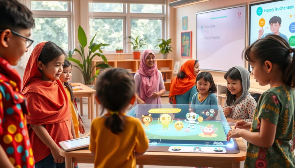 Intelligence artificielle éducative pour enfants